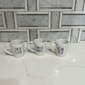 White Espresso Mugs